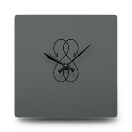 Sober Symphony - Acrylic Wall Clock