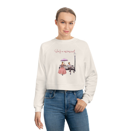 Sober Symphony - Our Moment - Women's Cropped Fleece Pullover