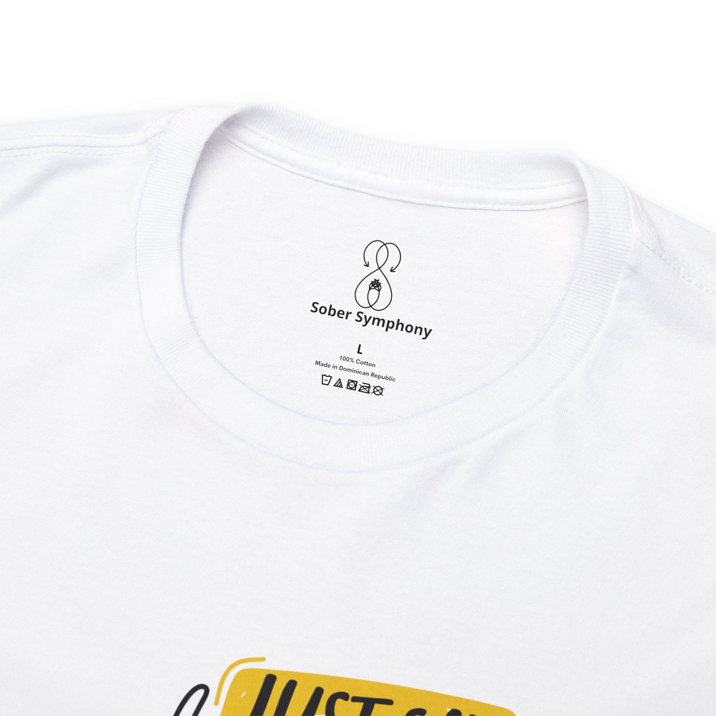 Sober Symphony - Just Say Cheese - Heavy Cotton Tee