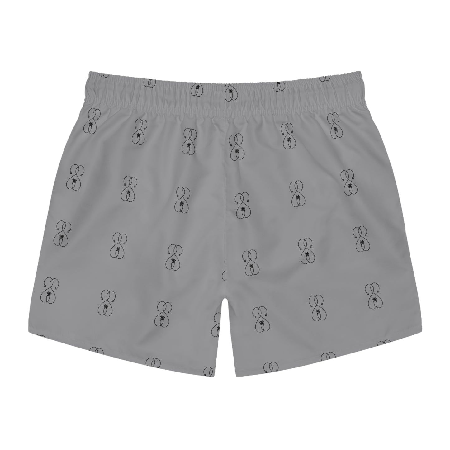 Dark Grey - Sober Symphony Men's Swim Trunks