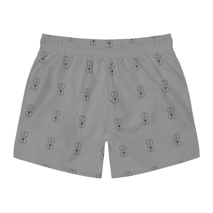 Dark Grey - Sober Symphony Men's Swim Trunks