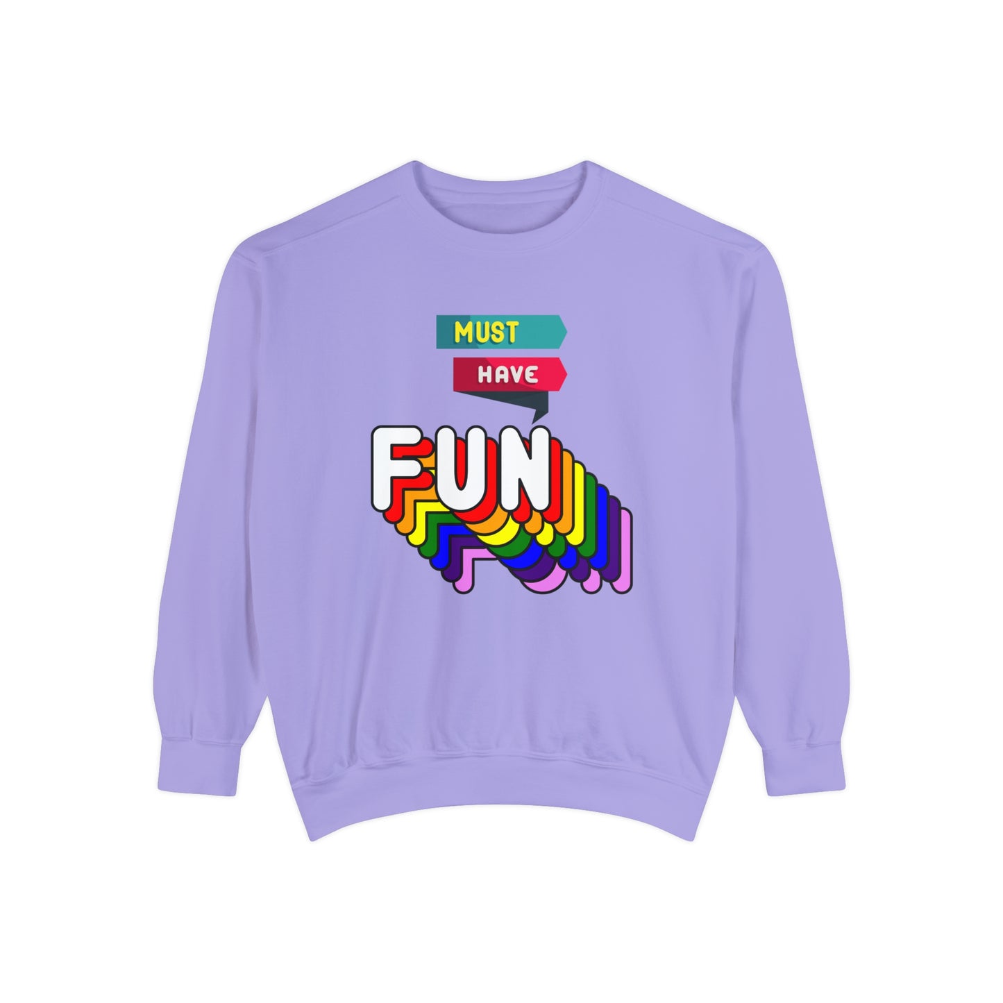 Must Have Fun - Men's Sweatshirt - Sober Symphony®