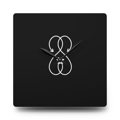 Sober Symphony - Acrylic Wall Clock