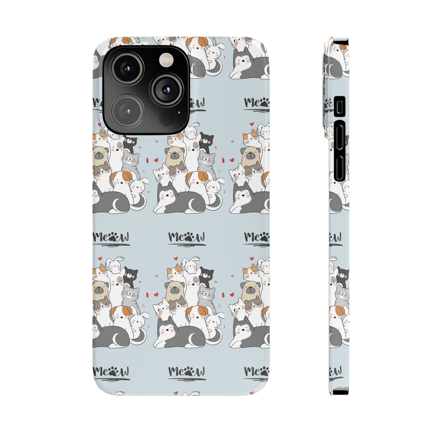 Sober Symphony - MEOW - Slim Phone Cases