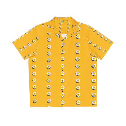 Sober Symphony - Men's Sunflower Button Down Shirt