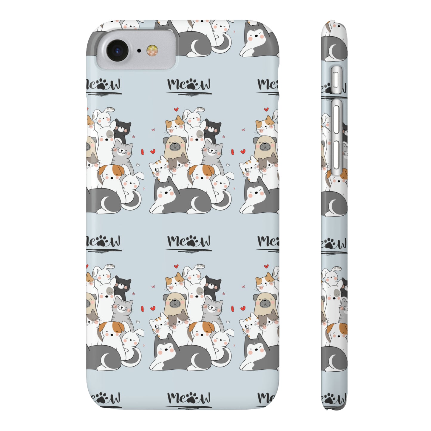 Sober Symphony - MEOW - Slim Phone Cases