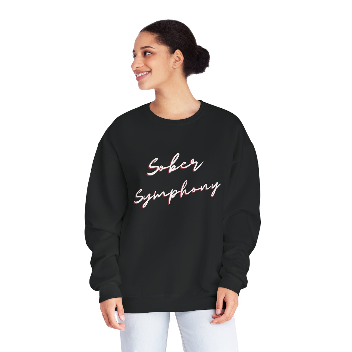 Sober Symphony - Women's Crewneck Sweatshirt