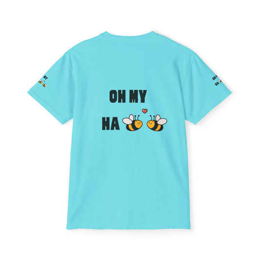 Oh My Ha - Garment-Dyed Pocket T-Shirt - Sober Symphony®