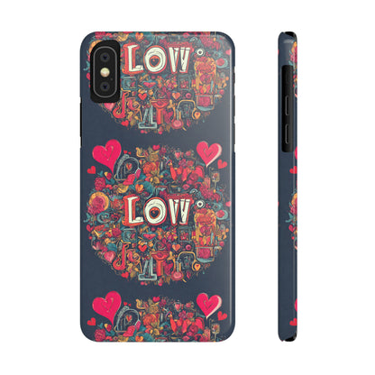 Love - Slim Phone Cases