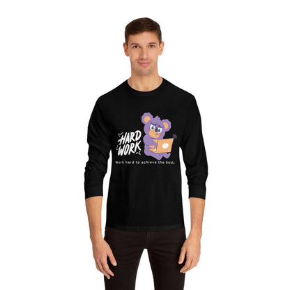 Work Hard - Sober Symphony® - Men's Classic Long Sleeve T-Shirt