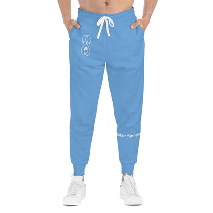 Sober Symphony Logo - Men's Athletic Joggers