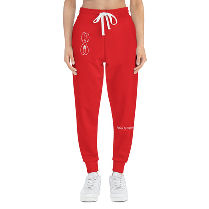 Sober Symphony Logo - Women Athletic Joggers