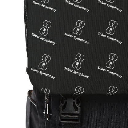 Sober Symphony - Unisex Casual Shoulder Backpack