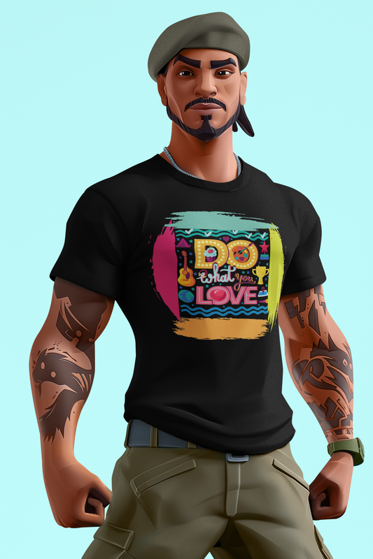 Men's Short-Sleeve T-Shirt - Do What You Love - Sober Symphony®