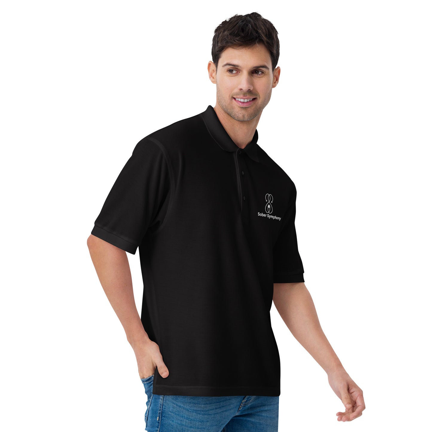 Sober Symphony® - Men's Premium Polo