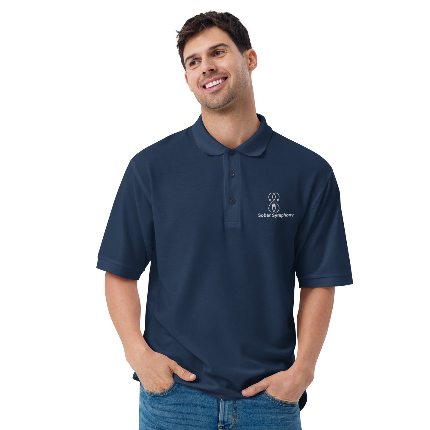 Sober Symphony® - Men's Premium Polo