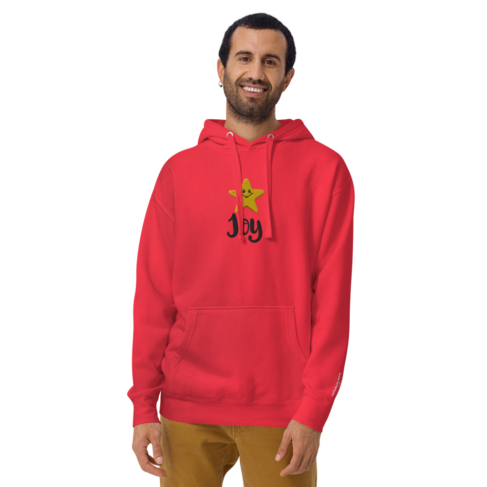 Sober Symphony - Starry Joy Embroidered - Men's  Hoodie